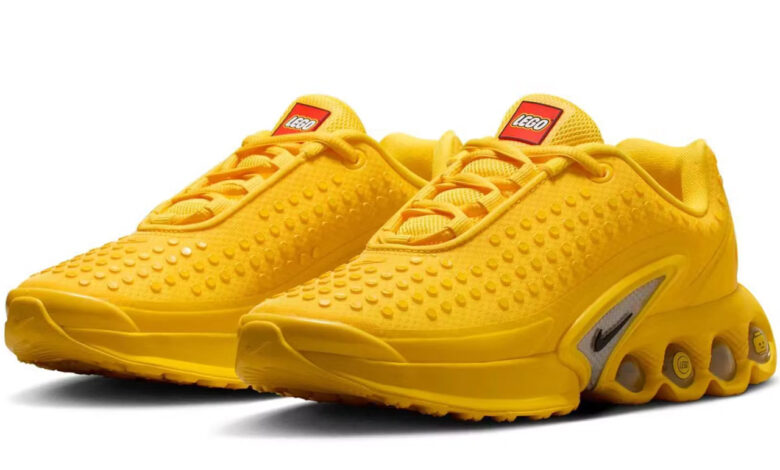 LEGO e Nike lançam sneaker Air Max Dn em design ousado