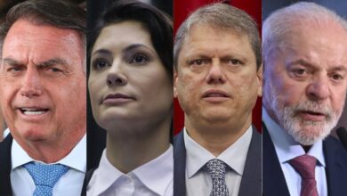 Bolsonaro, Michelle e Tarcísio lideram em SP, aponta pesquisa política