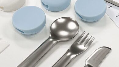 Design sustentável: kit de talheres portátil para aventura