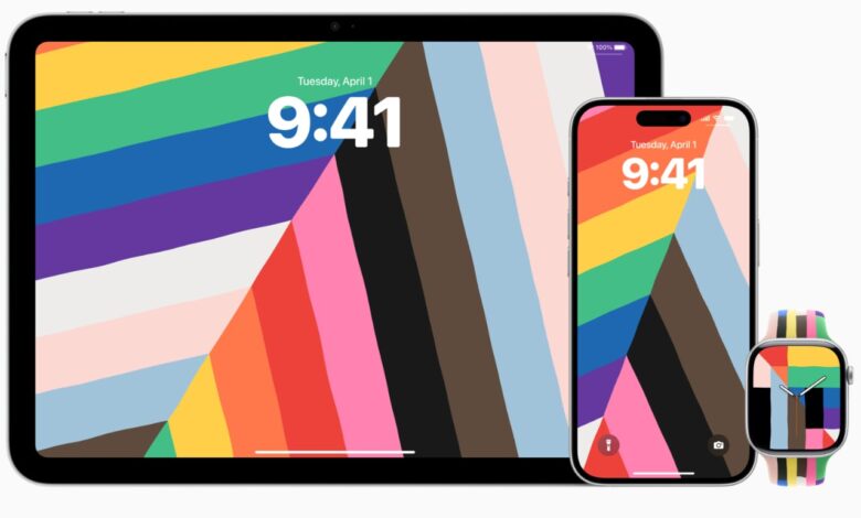 Apple lança design de pulseira Pride com detalhes manuais e foco em movimento
