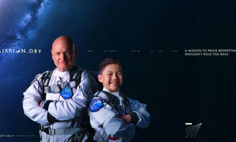 NASA destaca astronauta Scott Kelly em campanha sobre missão e roupa íntima Goodnites