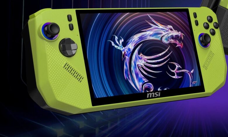 MSI lança gadget Lime-Colored Claw A8 para gamers