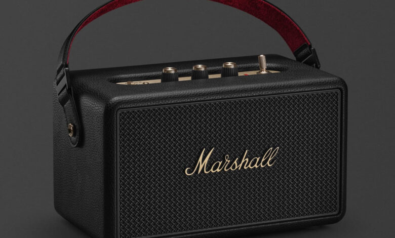 Marshall Kilburn III combina design portátil e acústica equilibrada