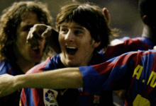 Messi e Barcelona celebram recorde em 14 de maio