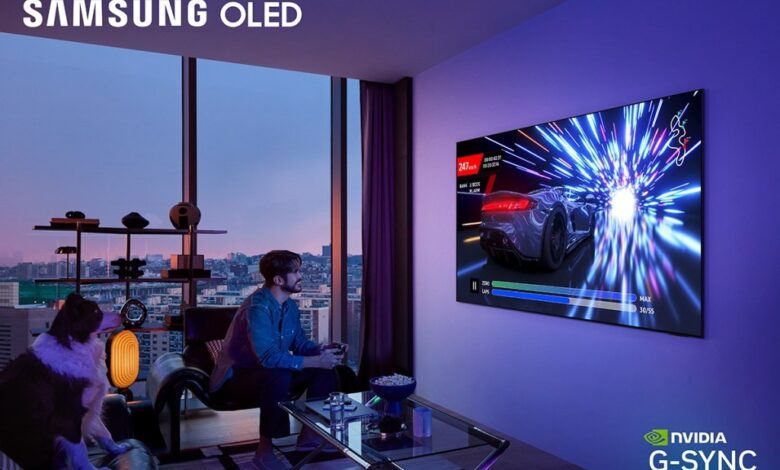 Samsung melhora jogos em TVs OLED com compatibilidade AI