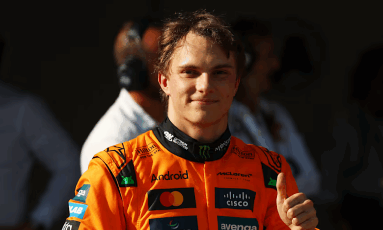 Oscar Piastri conquista pole na F1; Bortoleto é 14º
