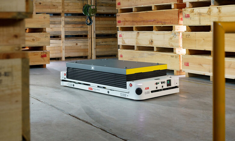 ABB aprimora robô Flexley Mover com capacidades de SLAM visual