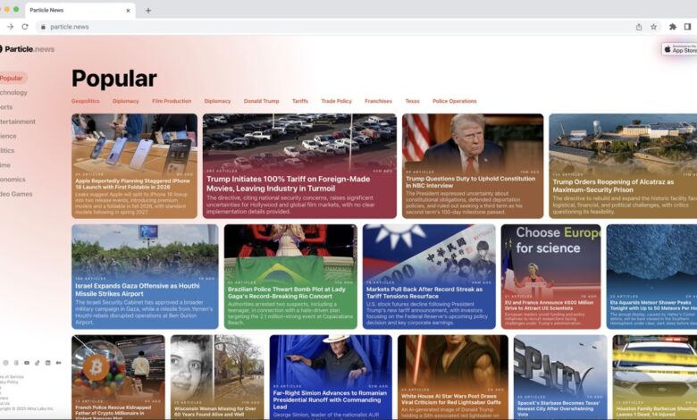 Particle lança leitor de notícias com IA para web em startup