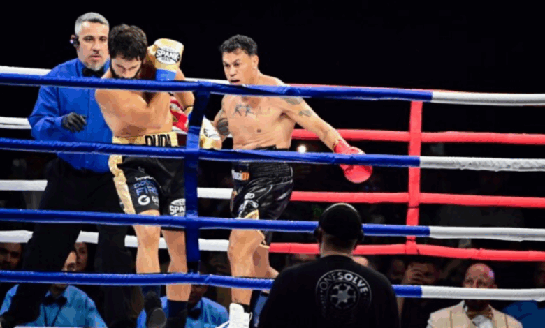 Duda Nagle sofre derrota para Popó no boxe no Fight Music Show