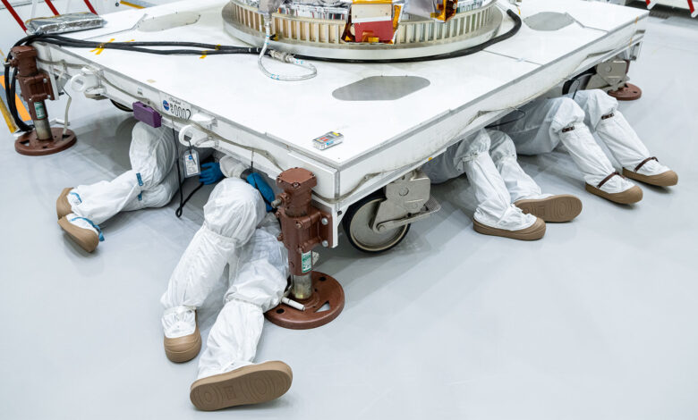 NASA captura imagem impressionante do satélite PACE