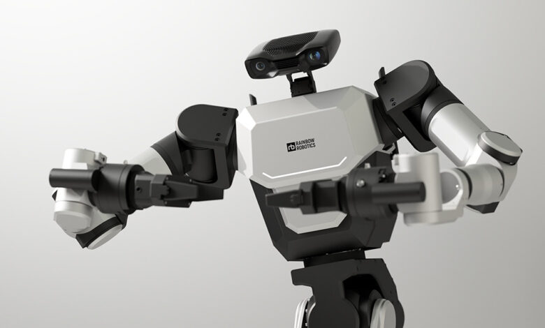 Rainbow Robotics apresenta rodas omnidirecionais e kit de robô