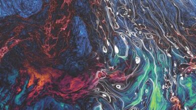 NASA revela simulação de arte cósmica em gases da galáxia