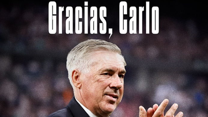 Real Madrid anuncia saída de Ancelotti após derrota em título