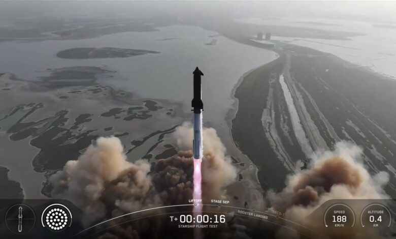 SpaceX lança Starship 9 em histórico voo de foguete reutilizável