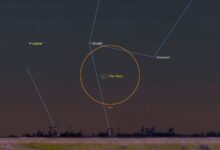 NASA observa Júpiter e a Lua em rara conjunção em 27 de maio