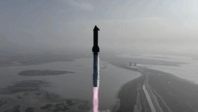 SpaceX realiza nona missão de foguete Starship, termina em giro