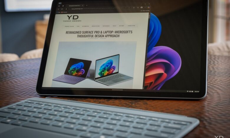 Microsoft apresenta design humanizado no Surface Pro 12-inch