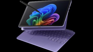 Microsoft lança Surface Pro 12 leve para usar como tablet gadget