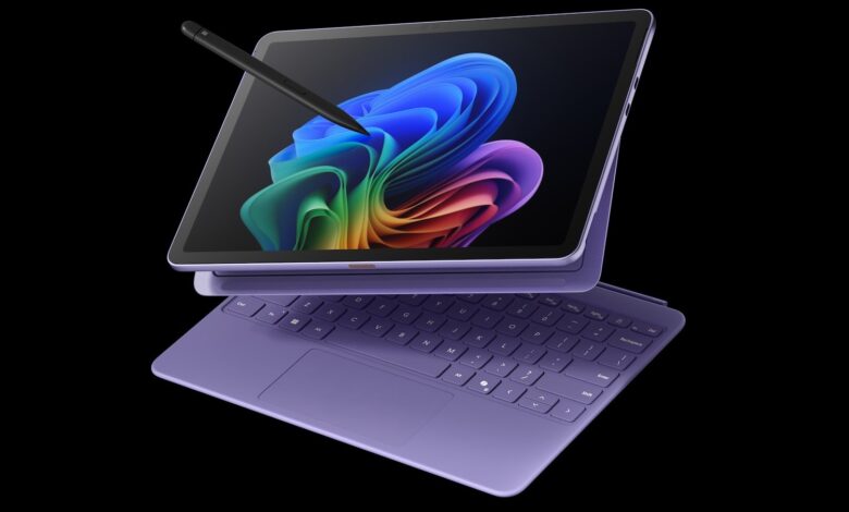 Microsoft lança Surface Pro 12 leve para usar como tablet gadget