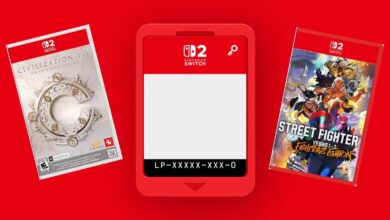 Switch 2 pode ter jogos físicos apenas como downloads