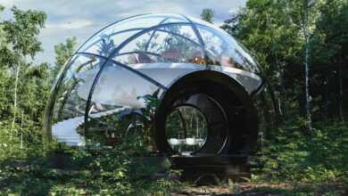 Design transparente transforma arquitetura e produtos com inovação