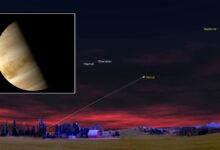NASA observa Vênus em sua órbita máxima do Sol neste fim de semana