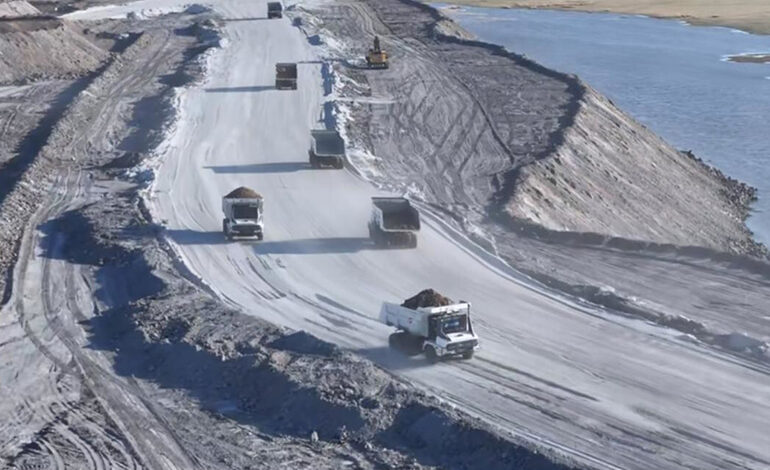 Caminhões autônomos da XCMG iniciam operações na Mongólia Interior