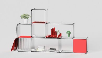 Mobiliário modular transforma espaços com design minimalista