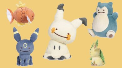 Pokemon lança nova coleção de pelúcias de Ditto e games em alta