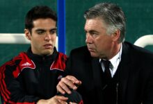 Ancelotti quer Kaká como auxiliar na Seleção Brasileira