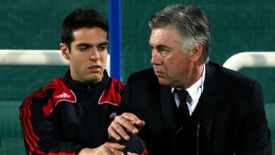 Ancelotti quer Kaká como auxiliar na Seleção Brasileira
