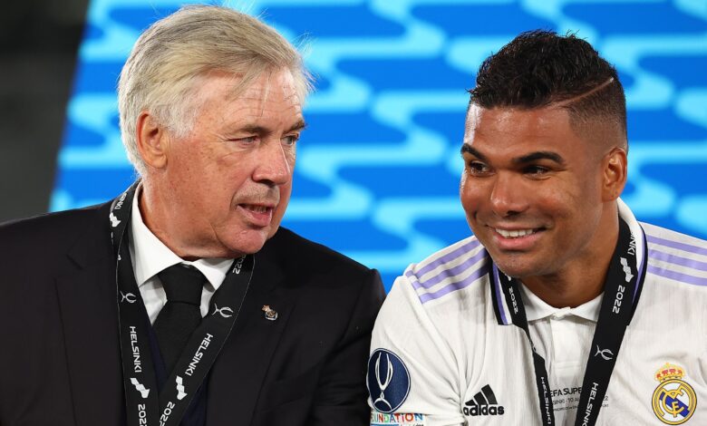 Ancelotti pede retorno de Casemiro para vitória do Brasil