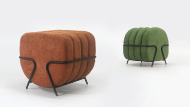 Apego Modular apresenta pouf inspirado na natureza