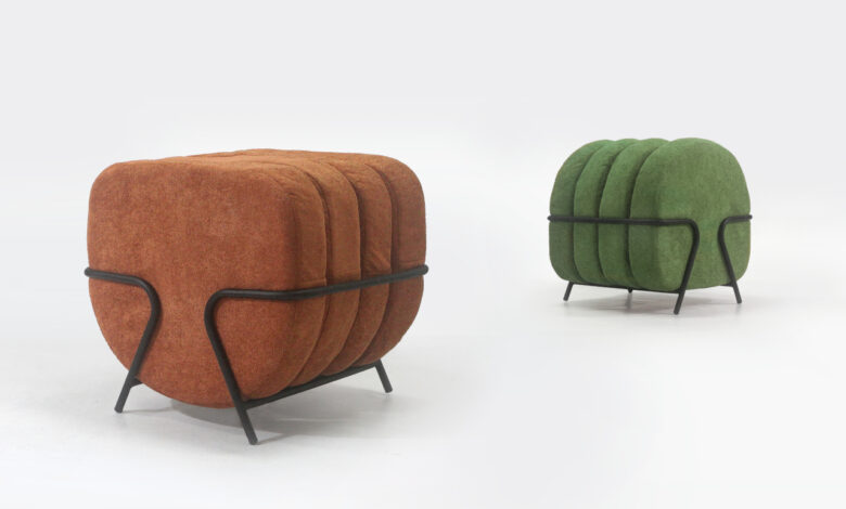 Apego Modular apresenta pouf inspirado na natureza