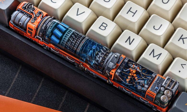 Projetos inovadores em design: teclado com visual de alienígena