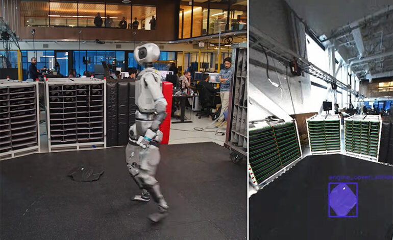 Robô Atlas se adapta a ambientes em mudança