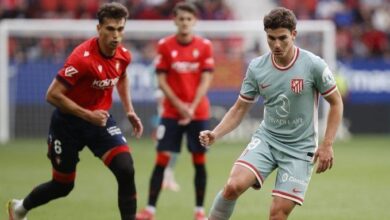 Osasuna vence Atlético de Madrid e sonha com vaga europeia