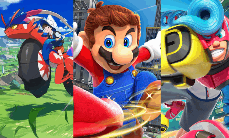 Pokémon e Mario recebem atualizações do Free Switch 2