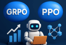 PPO e GRPO otimizam políticas em machine learning