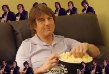 Tom Cruise adere à cultura geek como fã de pipoca no cinema