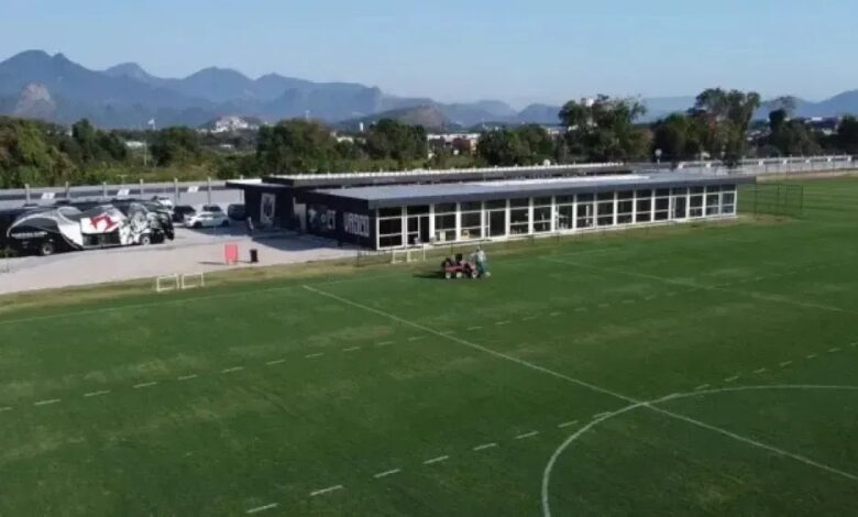 Tiros interrompem gravação do Vasco em treino no CT