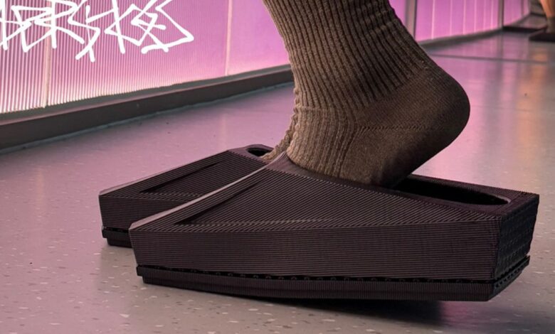 Shoe concept une a estética da Cybertruck ao design de calçados