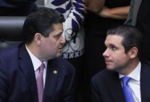 Hugo e Alcolumbre marcam 100 dias no Congresso com debate sobre anistia e orçamento