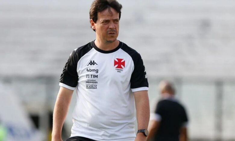 Vasco de Fernando Diniz: data da estreia e busca pela vitória