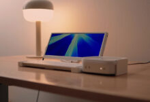 DIY portable Mac Mini usa peças prontas sem soldagem em design sustentável