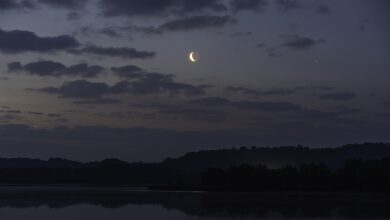 NASA registra alvorecer de Vênus e Saturno no céu