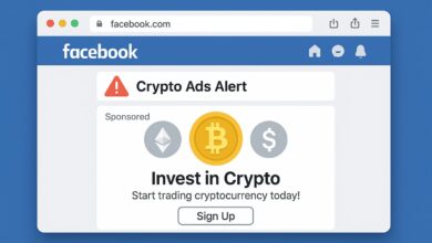 Facebook divulga malware por meio de anúncios falsos de crypto exchange