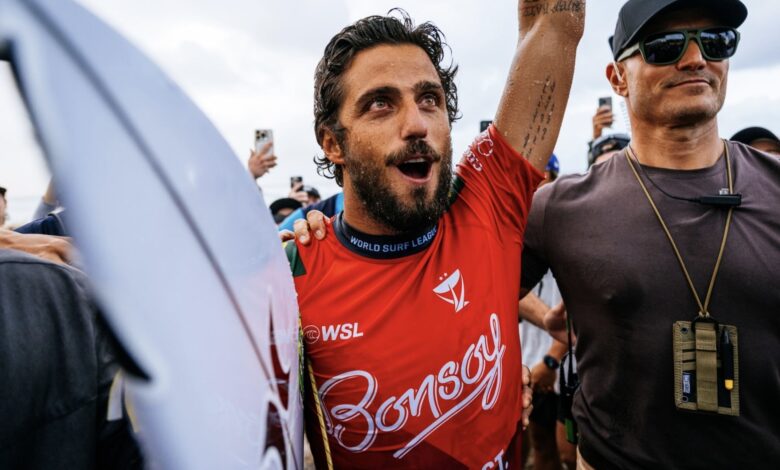 Filipe Toledo conquista vitória na etapa de Gold Coast da WSL