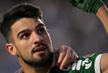 Palmeiras e Flaco López marcam gol antes de acidente de trânsito