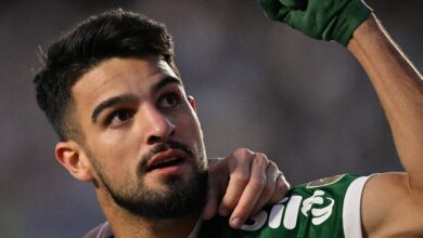 Palmeiras e Flaco López marcam gol antes de acidente de trânsito